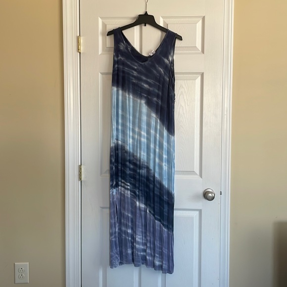 Tie Dye Knit Maxi Dress Size 